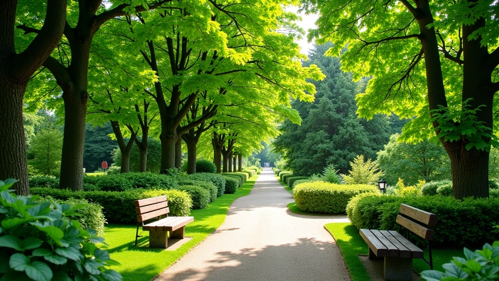Vermanes Garden peaceful pathways