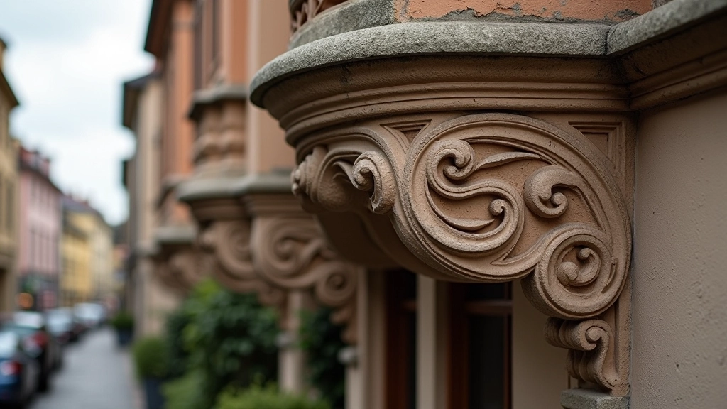 Art Nouveau architectural details